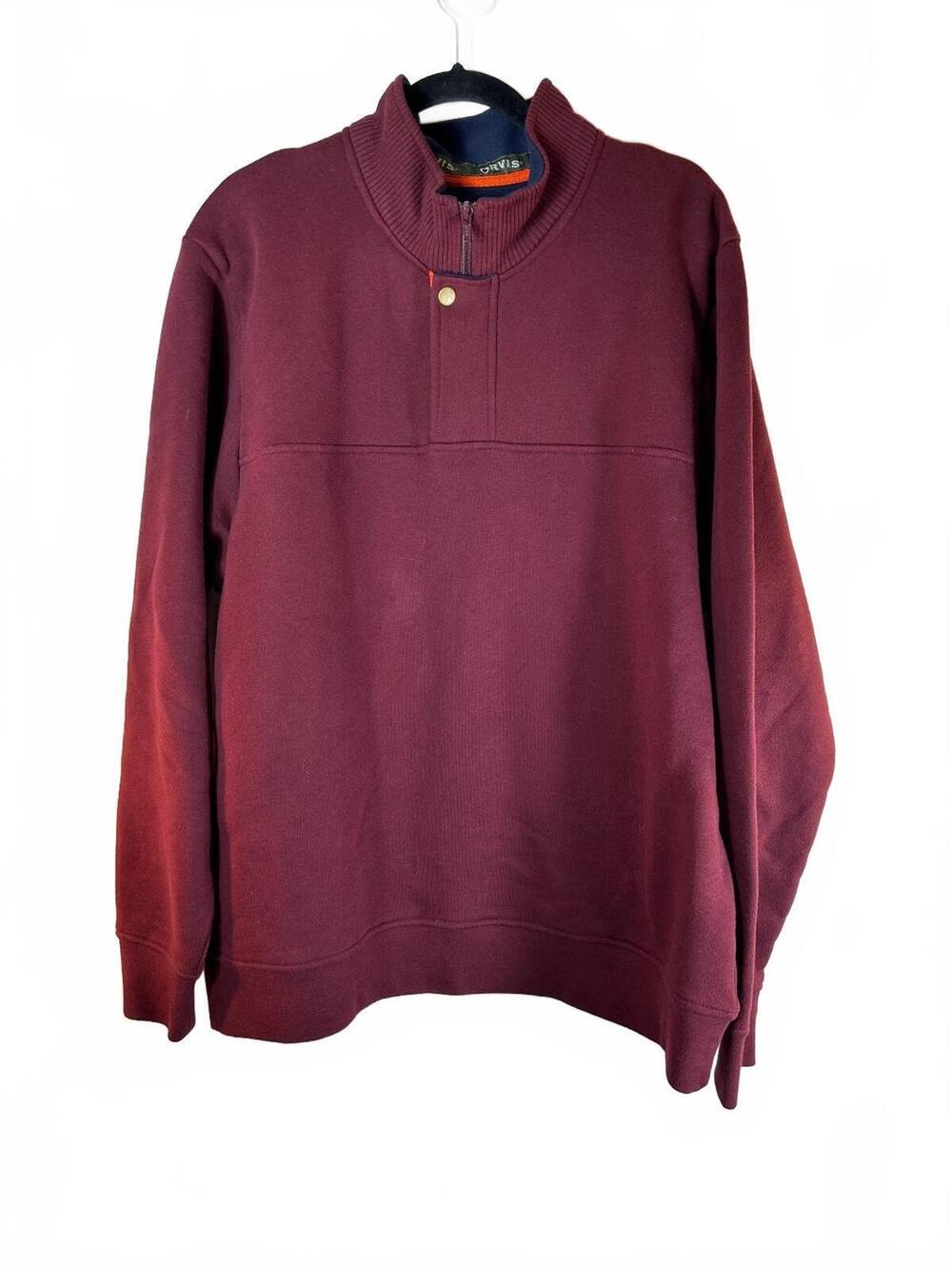 ORVIS Men’s 1/4 Zip Pullover / Size: XL